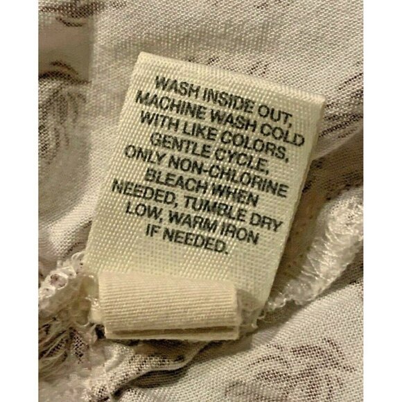 Mudd Women Ruffle Peplum Top Pheasant Blouse Size S 3/4 Bell Sleeve Ruffle Hem - Picture 12 of 12